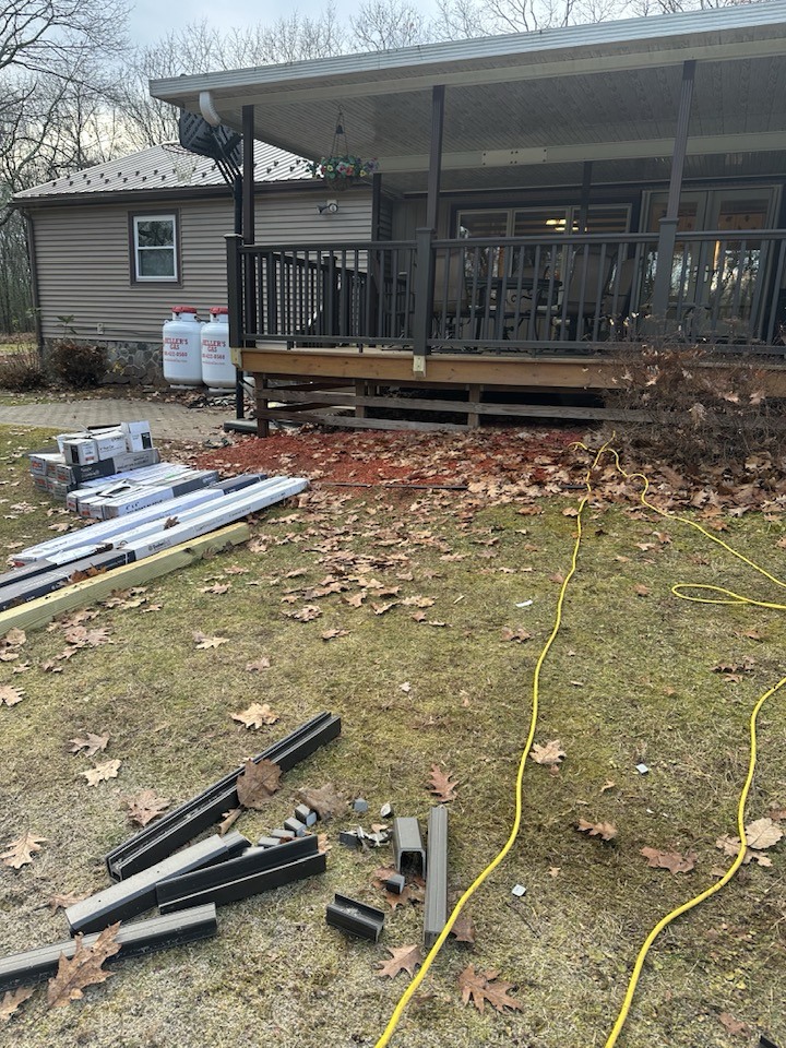 Custom deck construction in NEPA