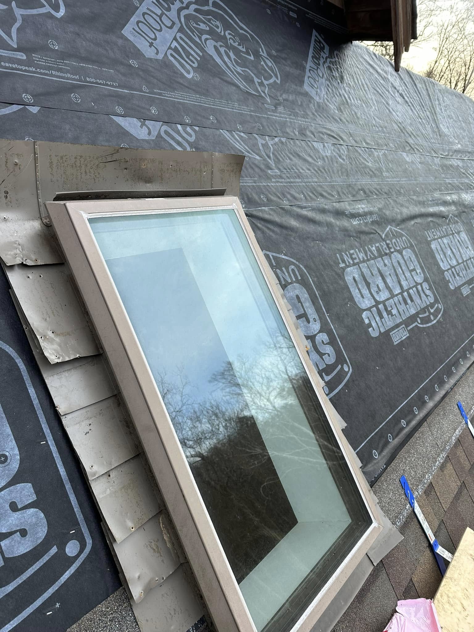 Professional window installation by Jay and Sons Construction in Dallas PA.